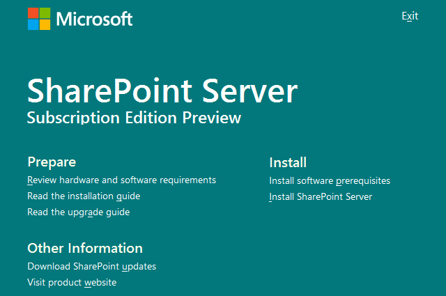SharePoint Server Subscription Edition
